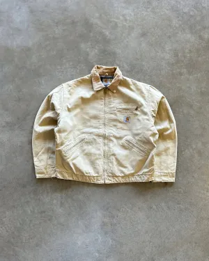 Neutral Look Quick Dry Fabric Technology 1990s Carhartt Detroit Jacket (L)