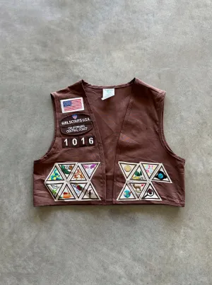 2000s scout vest (XXS) Non Irritating Tags All Year Use