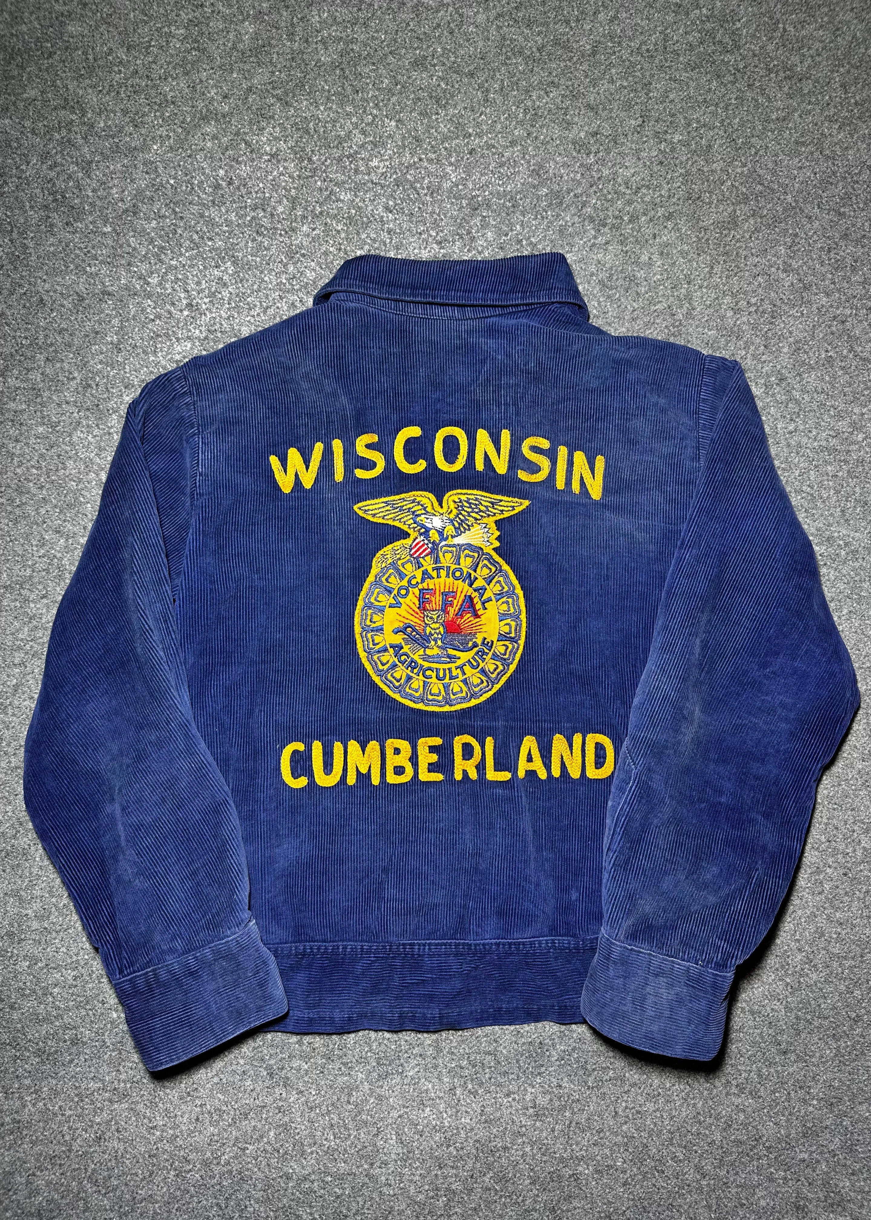 60s FFA Jacket ??Wisconsin Cumberland?? (M) Quick Wear Fit Casual Fit Layer
