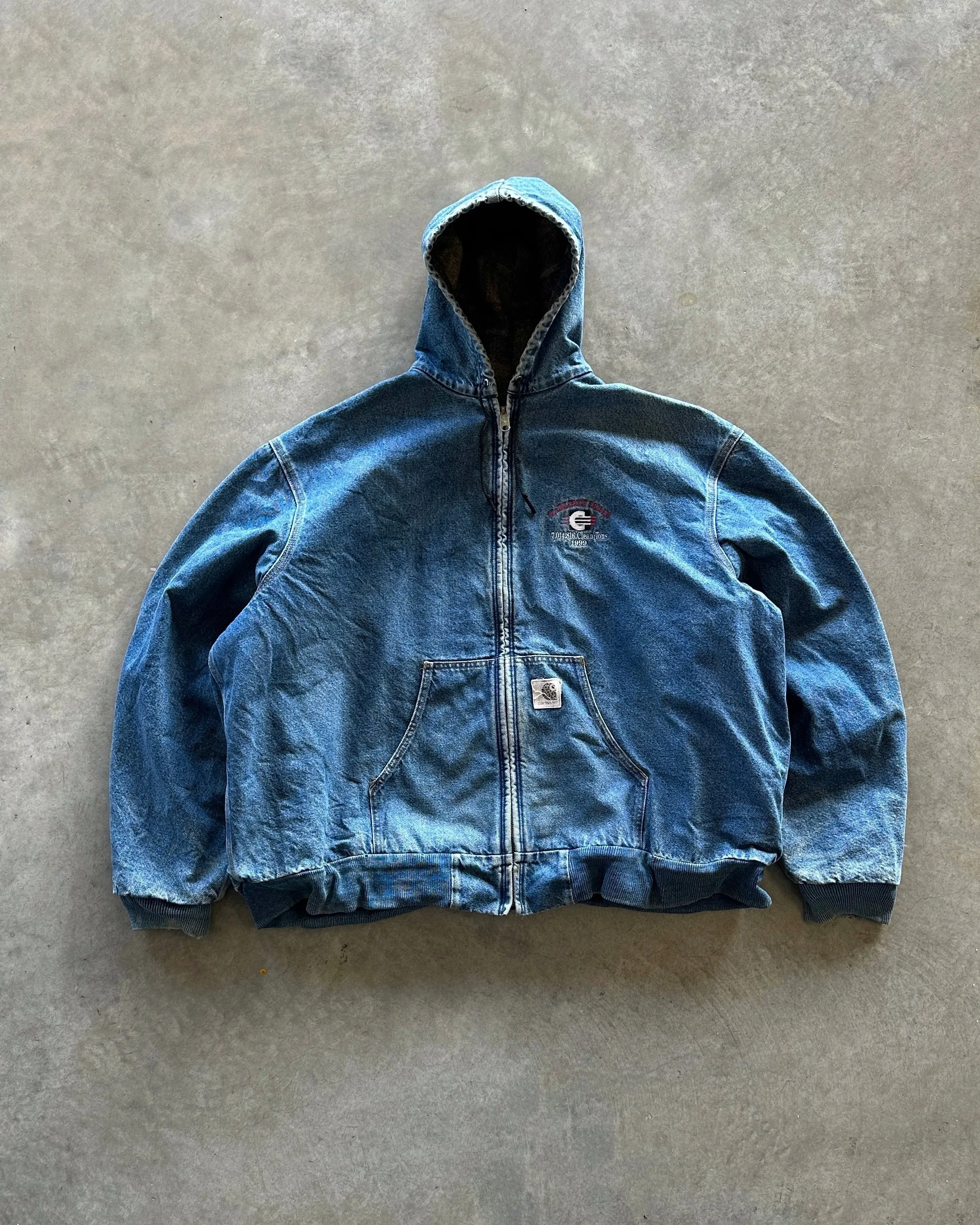 90s Carhartt active jacket (4XL) High Density Weave