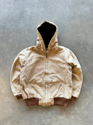 90s Carhartt active jacket (S) Shawl Lapel