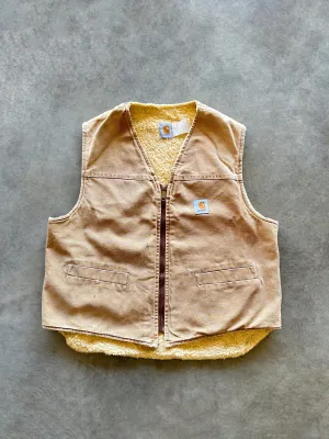 Everyday apparel Tear Resistant Knit 90s Carhartt sherpa vest (L)