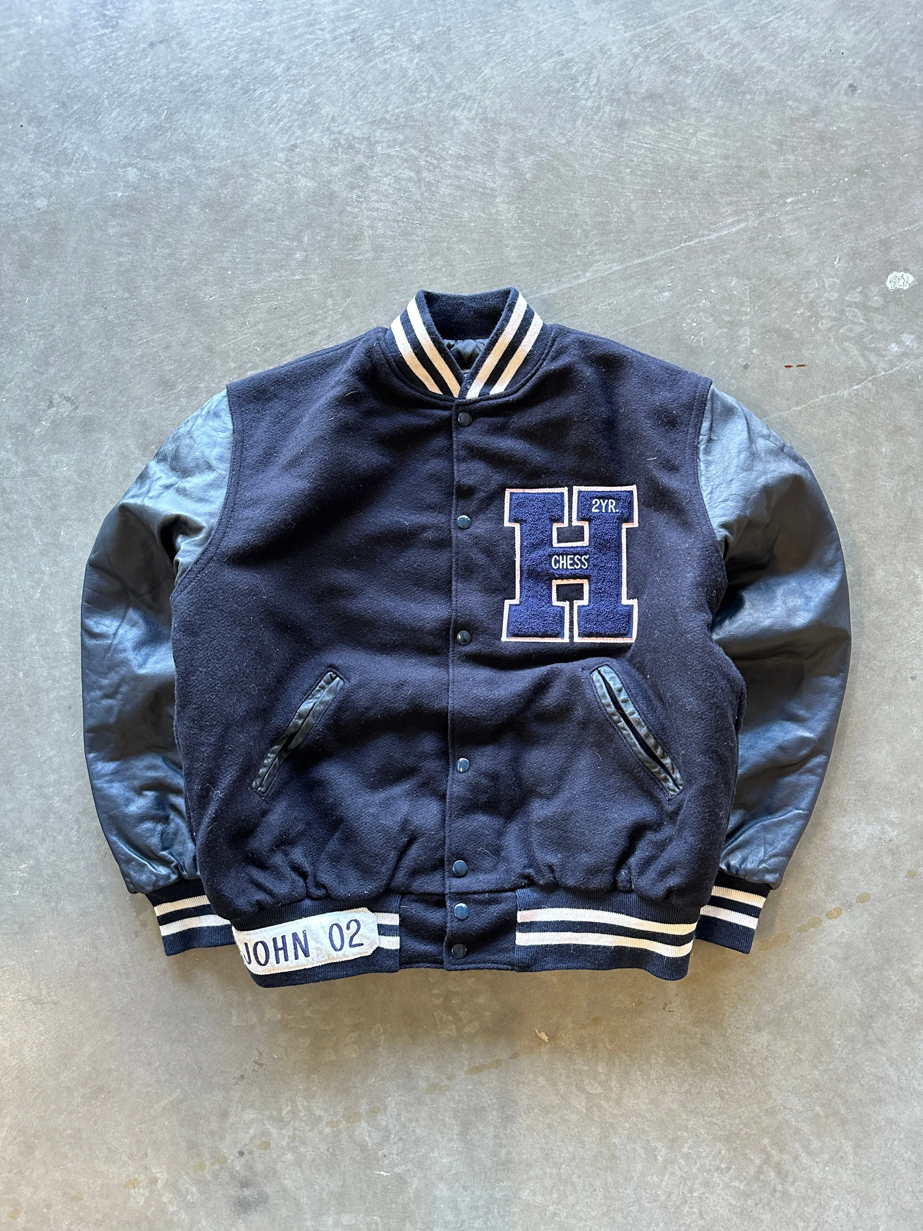 90s ??Hudson chess thespians?? varsity jacket (XL) Moisture Wicking Finish