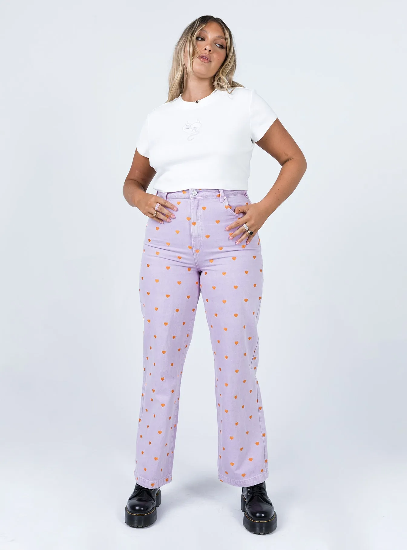 Abrand Dyspnea 94 High & Wide Lilac Heart True Comfort