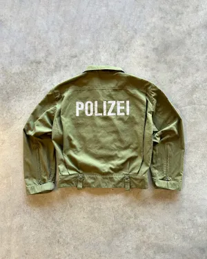 elastic waistband FoldableStorageCapability 00s Polizei German work jacket (M)