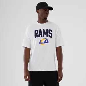 LA Rams NFL International Series Games 2025 White Premium T-Shirt Eco Certified Fiber Reinforced Shoulders