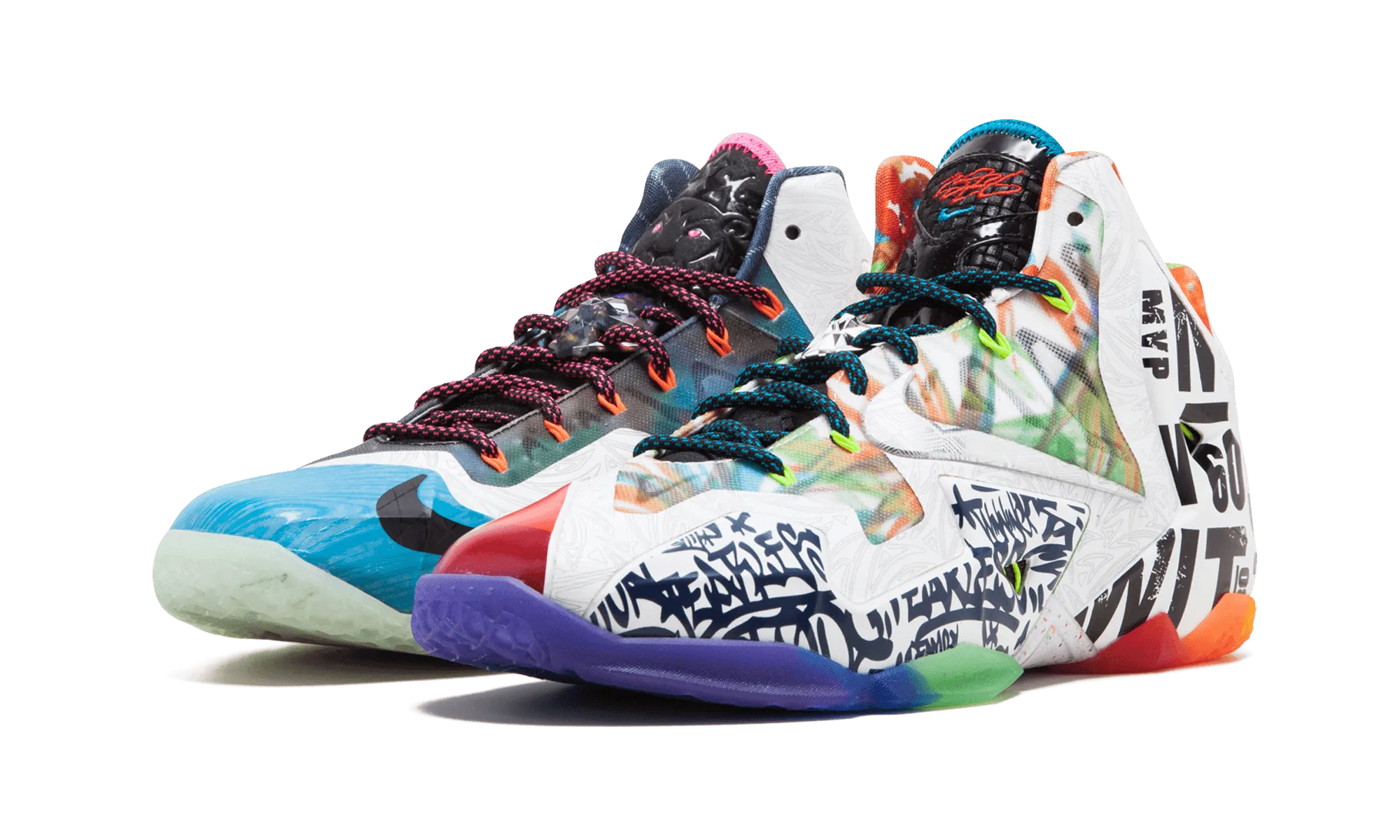fall running shoes Flexible Rocker Sole Lebron 11 Premium "What The Lebron"