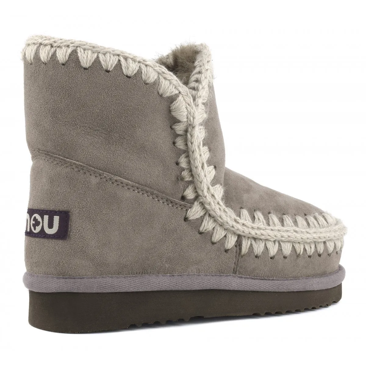 MOU Women's Eskimo 18 Elephant Grey Denim Ease