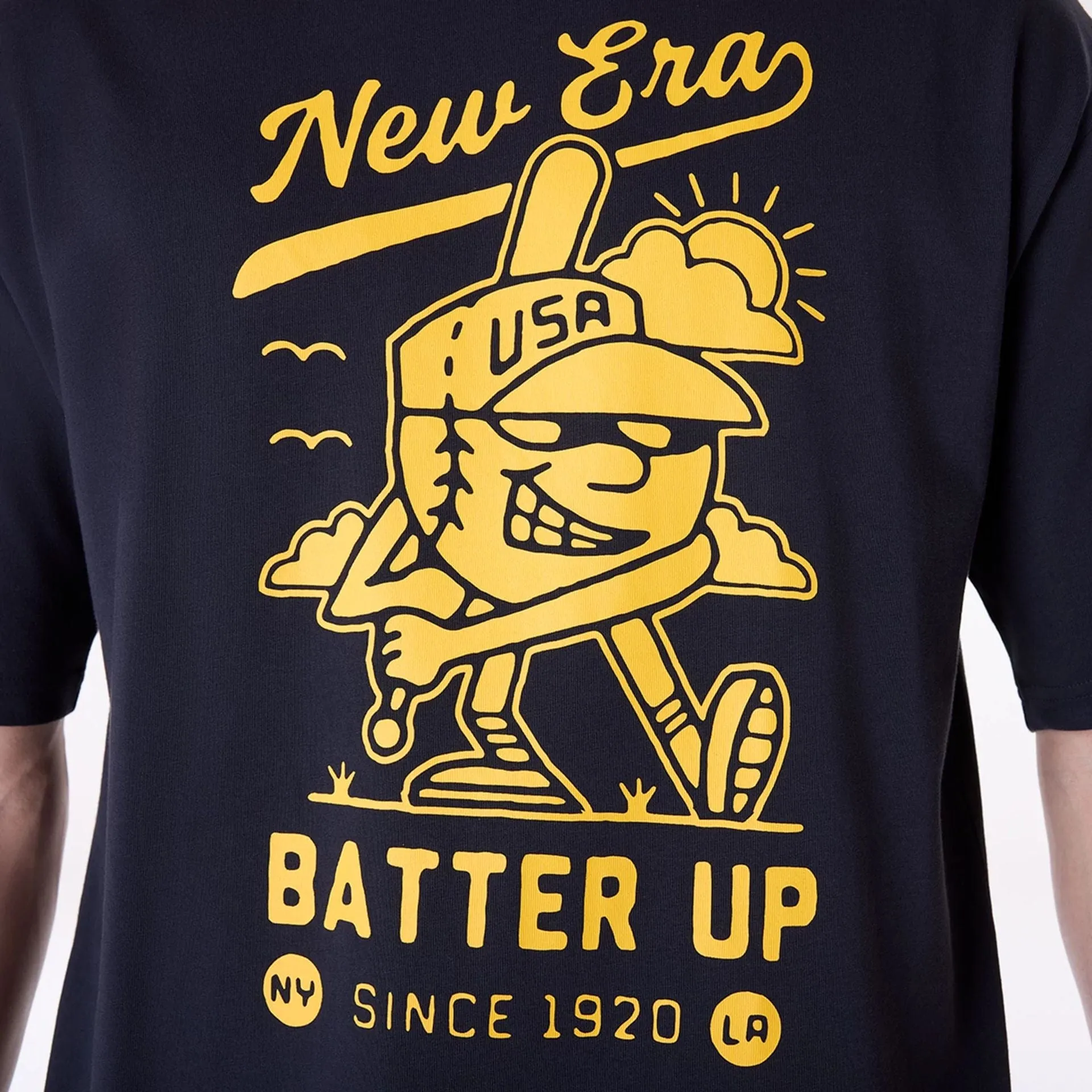 Limited Edition New Era Baseball Graphic Navy T-Shirt