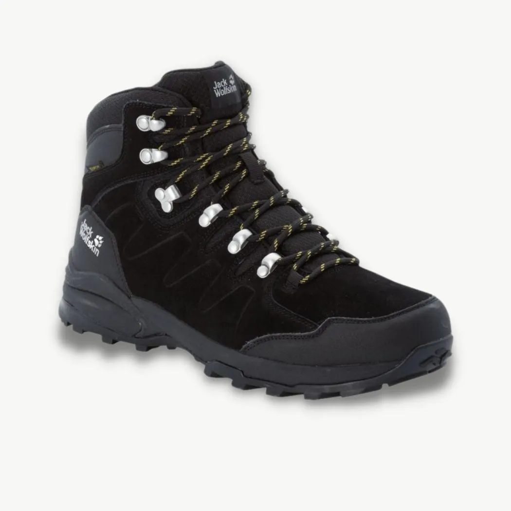 Abrasion Resistant Welding left - right specific shoes jack wolfskin Refugio Texapore Mid Men's Hiking Shoes