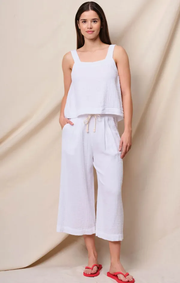 Breathable Layer Smart Utility Gauze Culottes