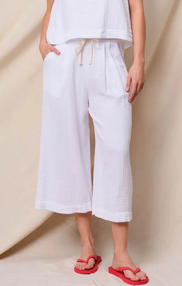 Gauze Culottes Non Restrictive Cut
