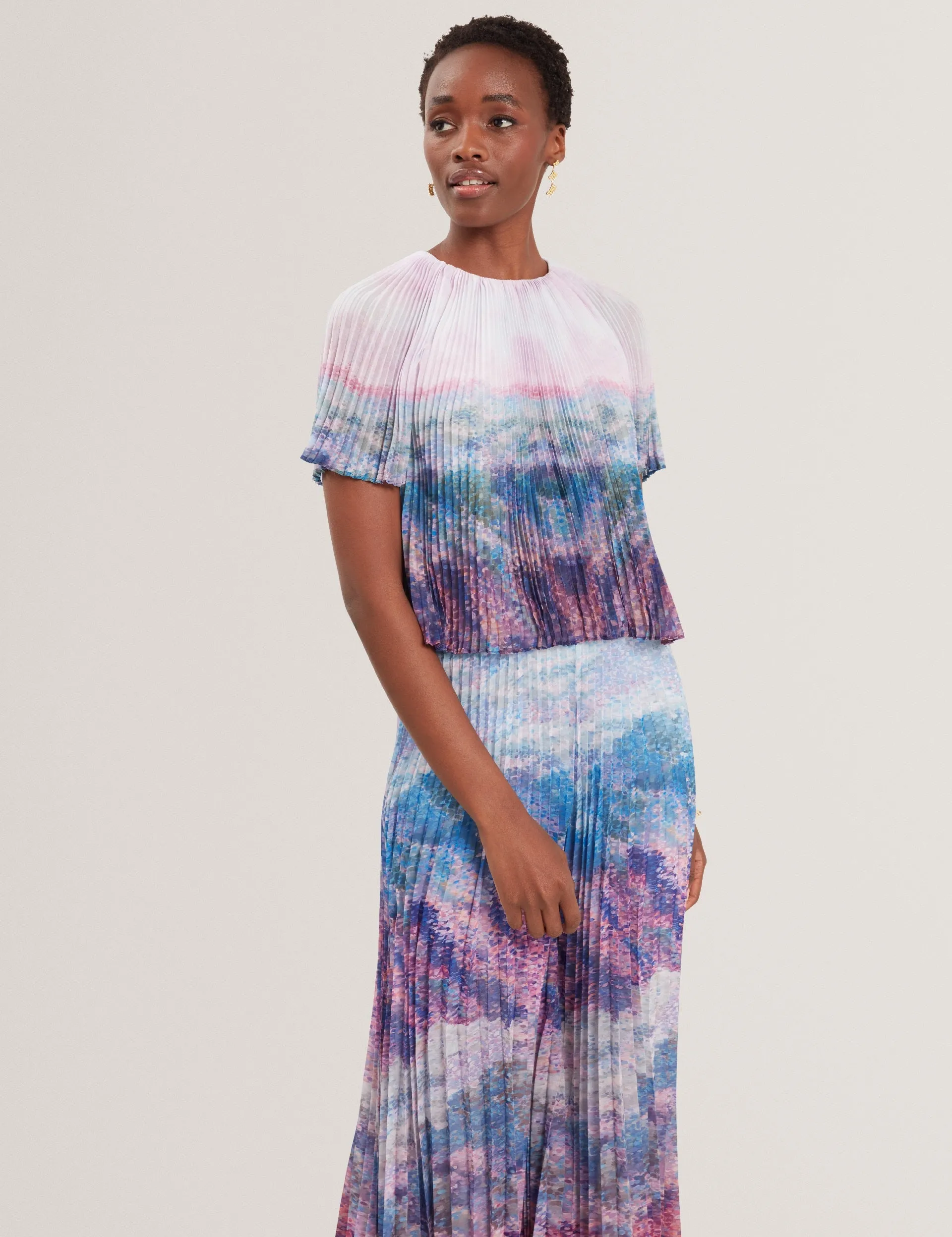 Snow Core Foldable Hem AHARRA | MID-PINK