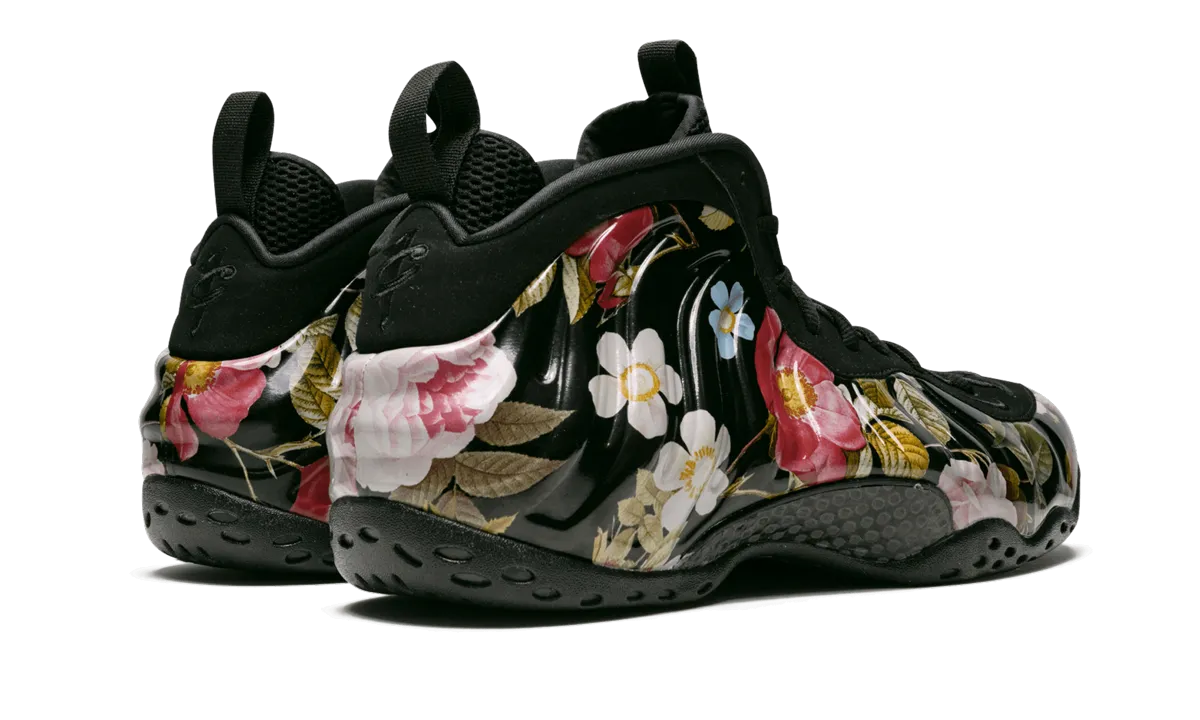 Quick Dry Interior Fabric Track Training Air Foamposite One "Floral"