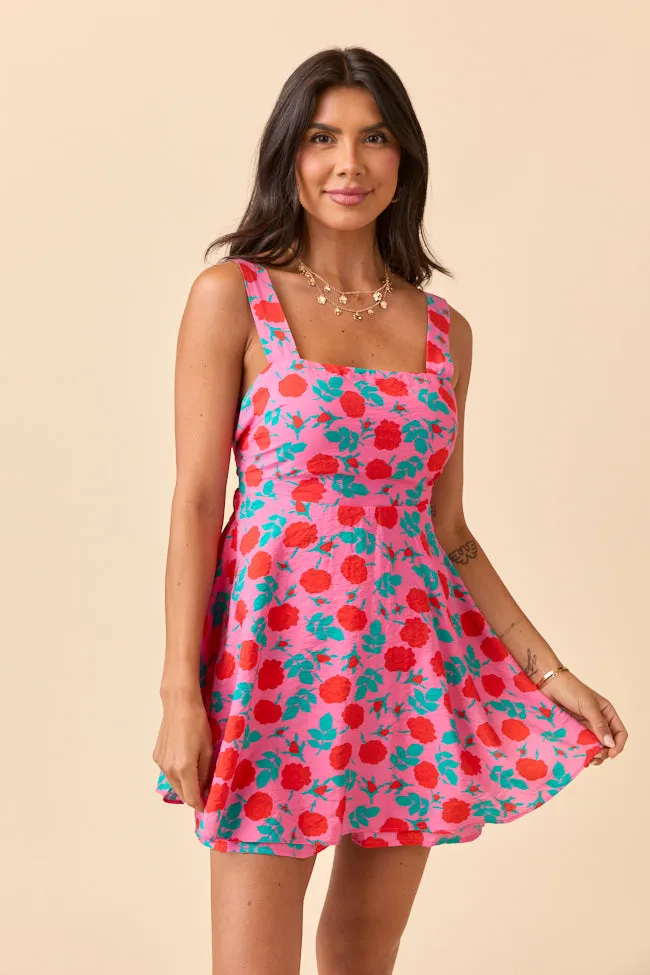 Aliyah Rose Print Romper SALE Sport Glow