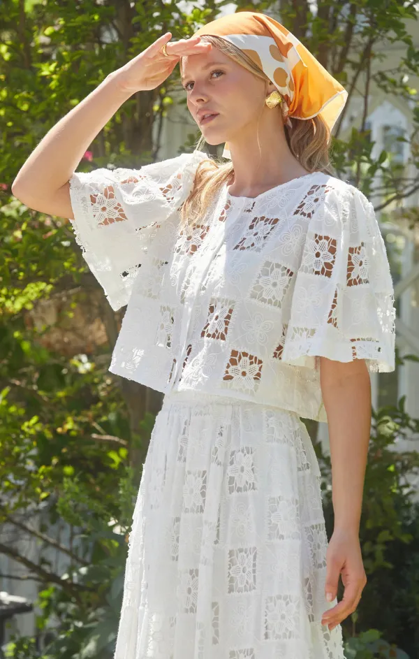 Lightweight Composite Breathable Stretch Fabric Andolina Top