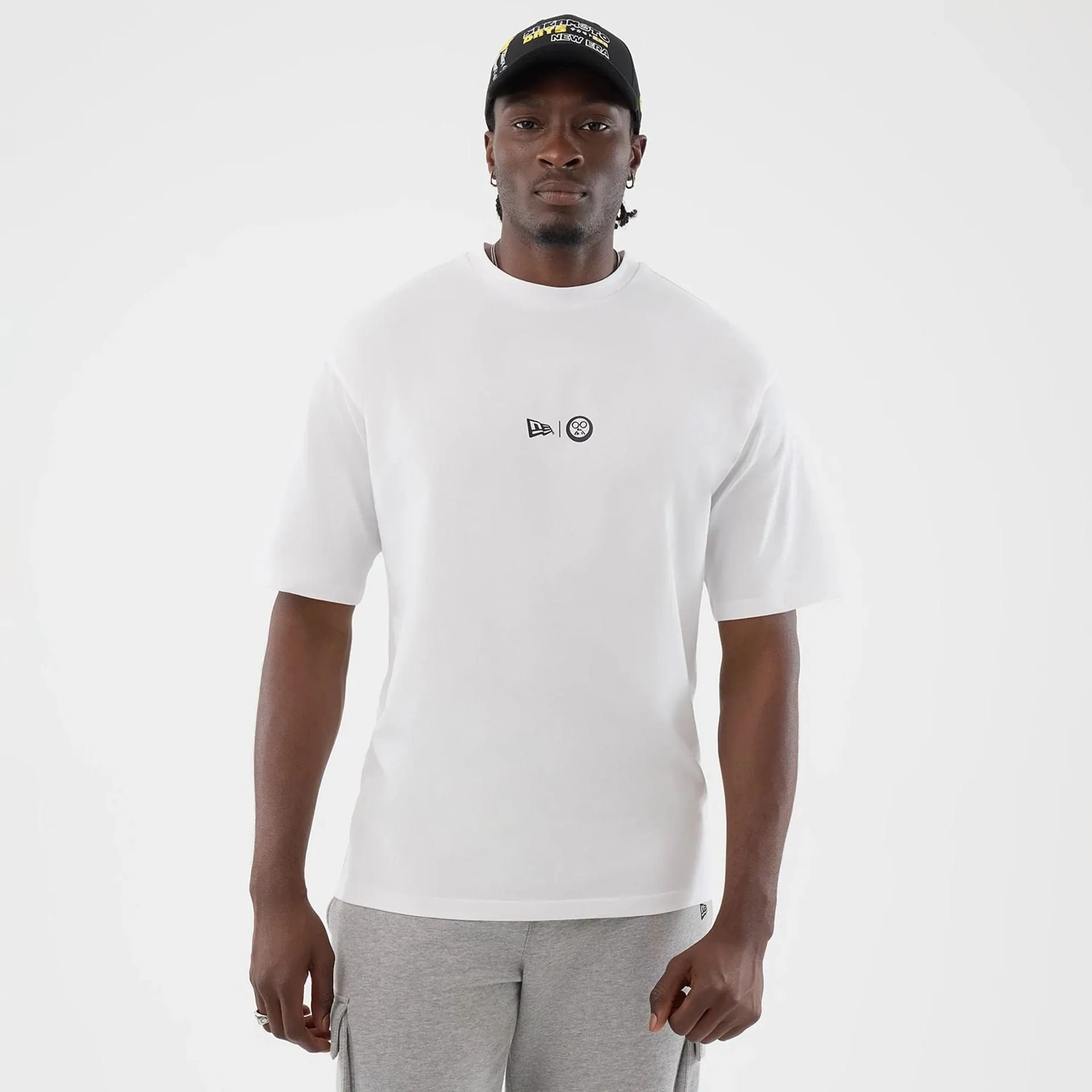 Sakamoto Days Netflix White T-Shirt Performance Stretch Raw Hem Finish