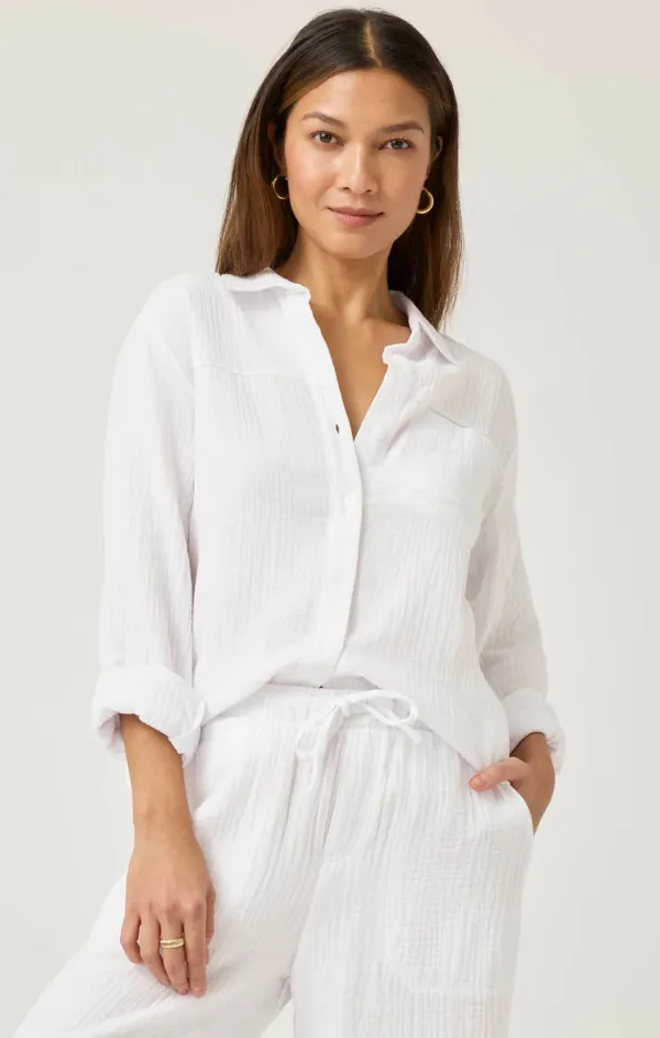 Knit Gauze Shirt Timeless Wear