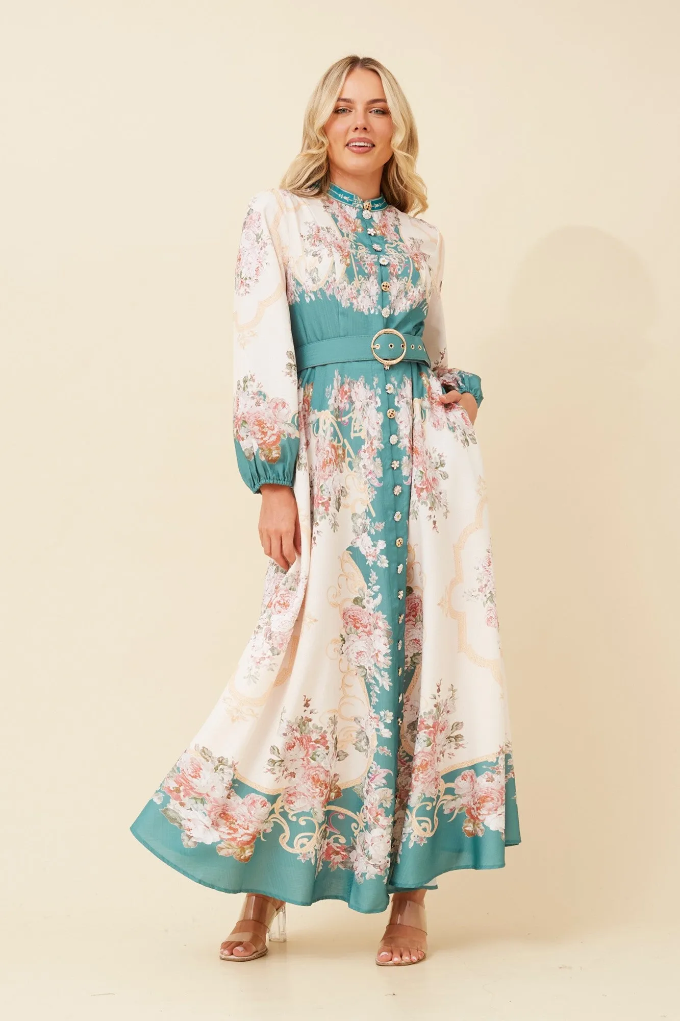 ARIS FLORAL MAXI DRESS Style Upgrade