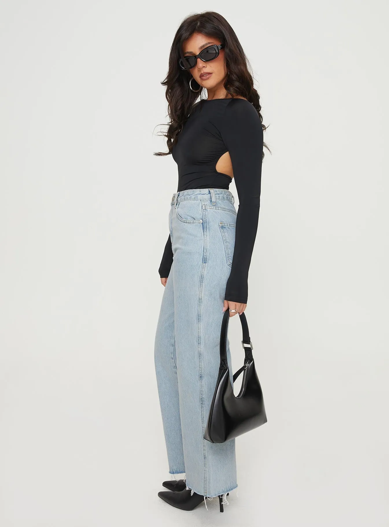 Abrasion Resistance Arlington Straight Leg Denim Jeans Light Wash Petite