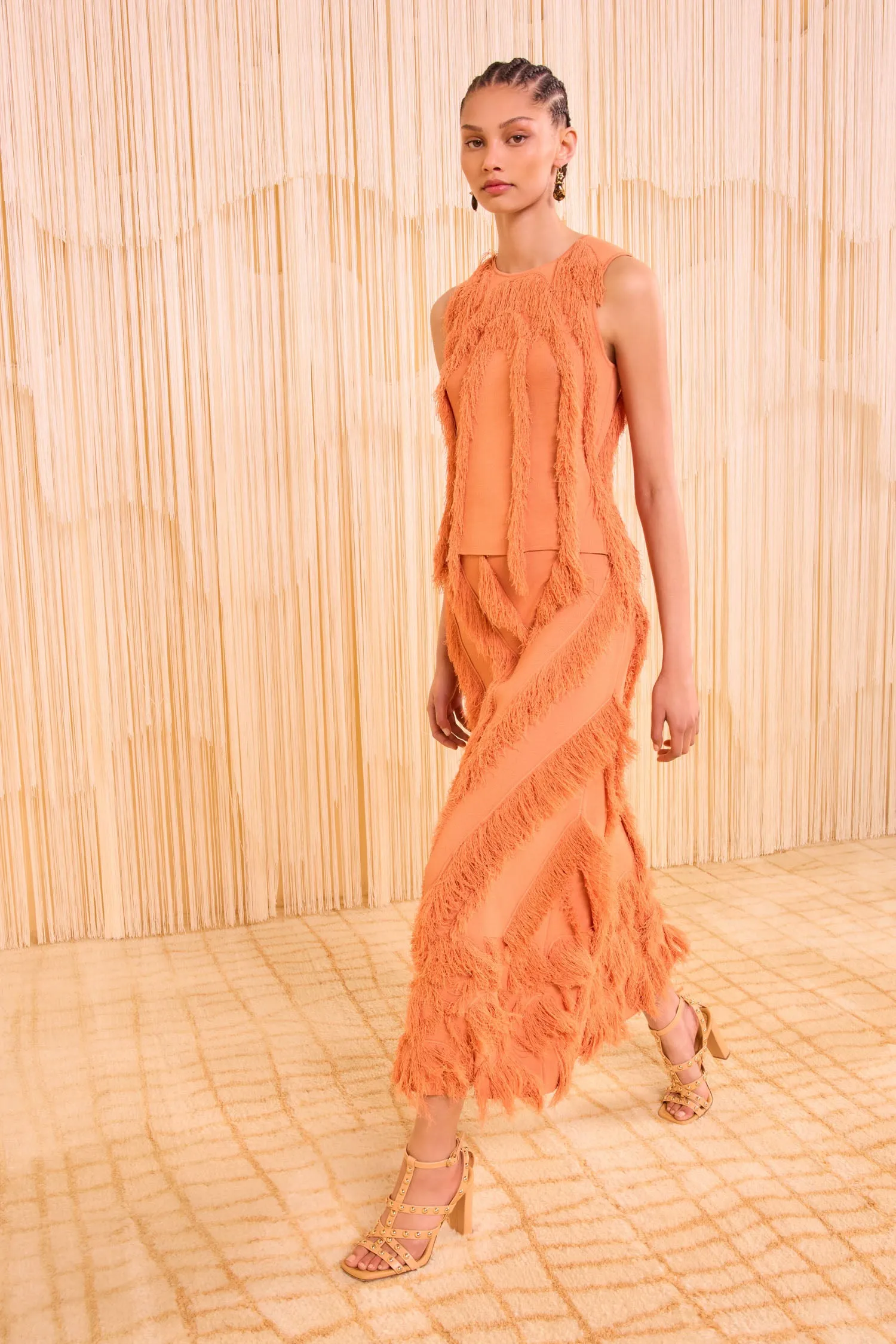 Astrid Knit Maxi Skirt - Tulip Lightweight Composite