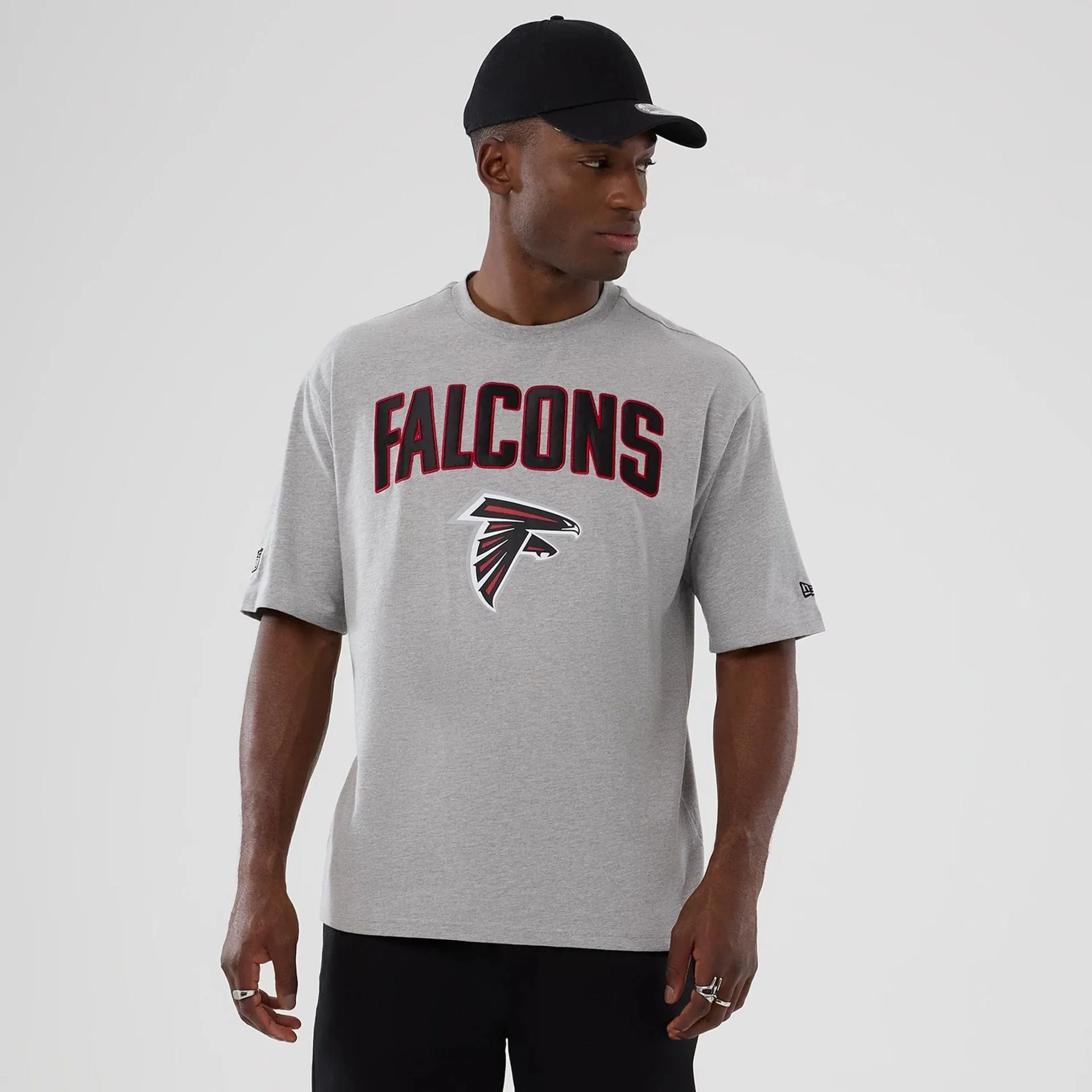 Atlanta Falcons NFL International Series Games 2025 Grey Premium T-Shirt Cozy Stretch Fit