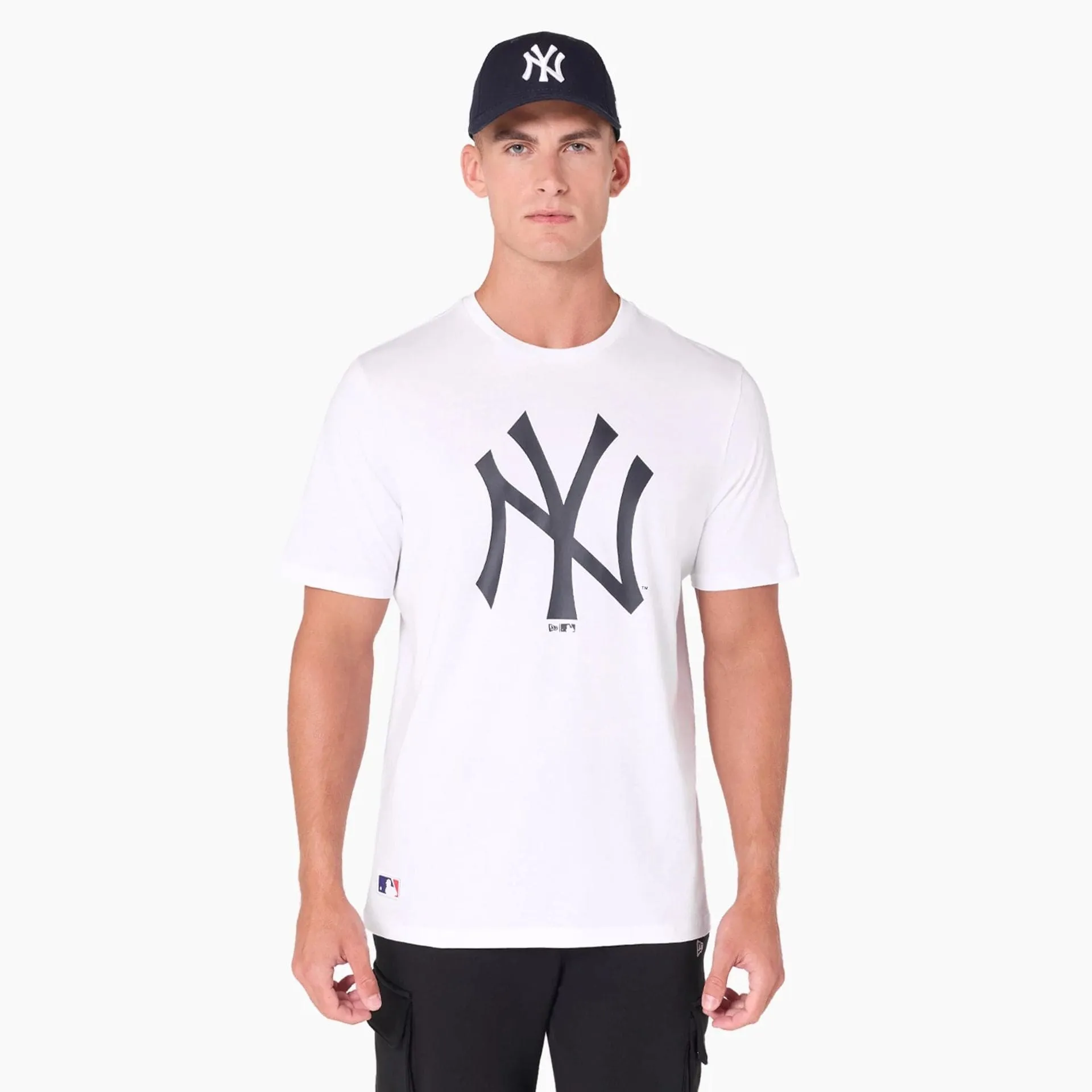 New York Yankees MLB White T-Shirt Travel Light