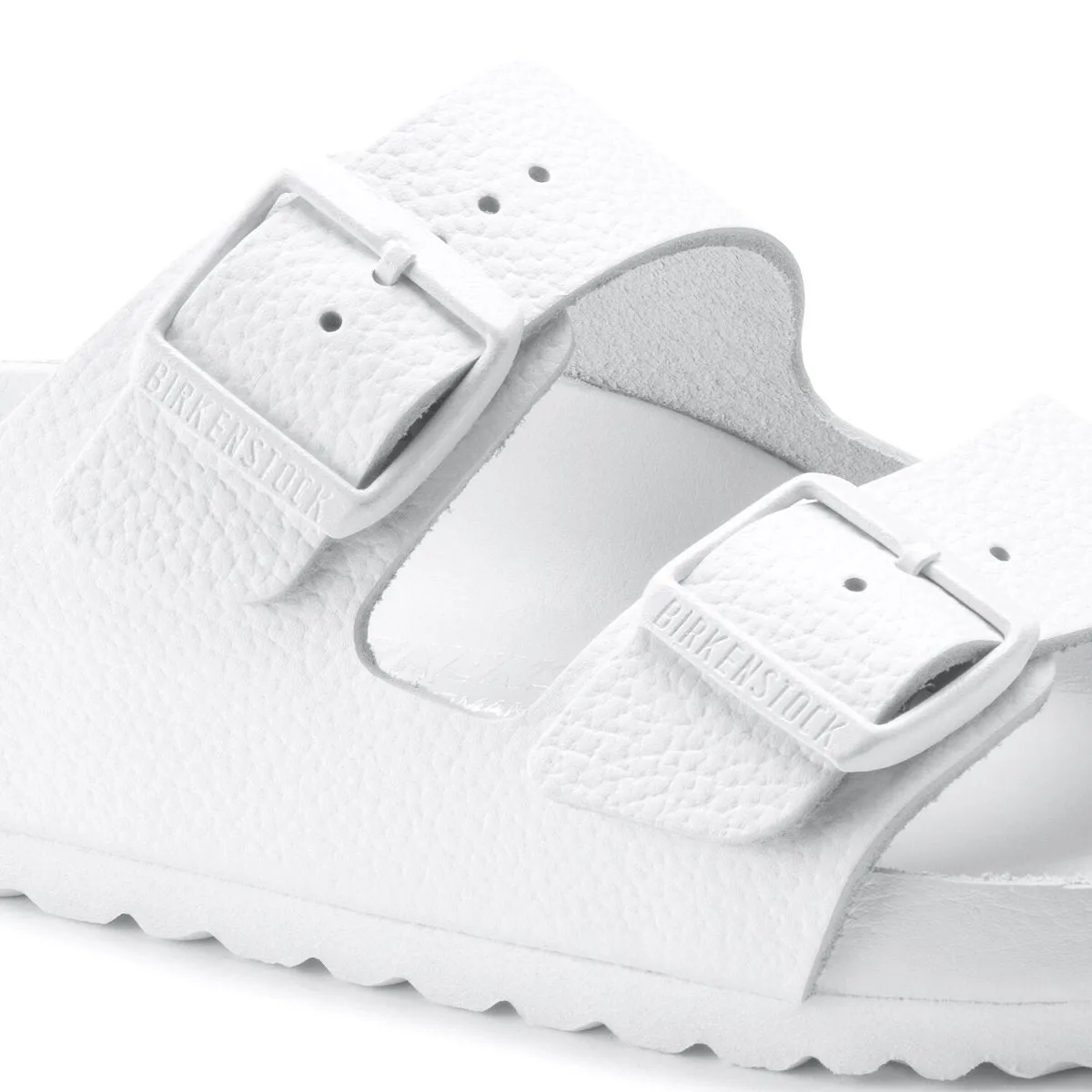 Birkenstock Women's Arizona Exquisite White/White Leather Friend Pace