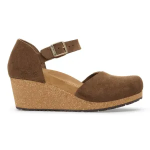 Birkenstock Women's Mary Dark Tea Suede hot climate