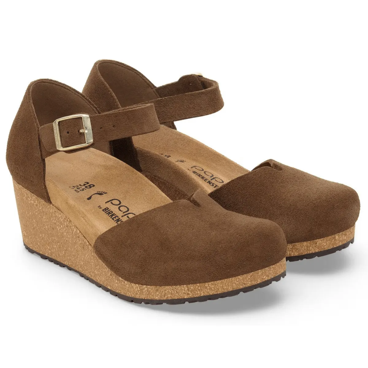 Birkenstock Women's Mary Dark Tea Suede leisure time Park Stroll