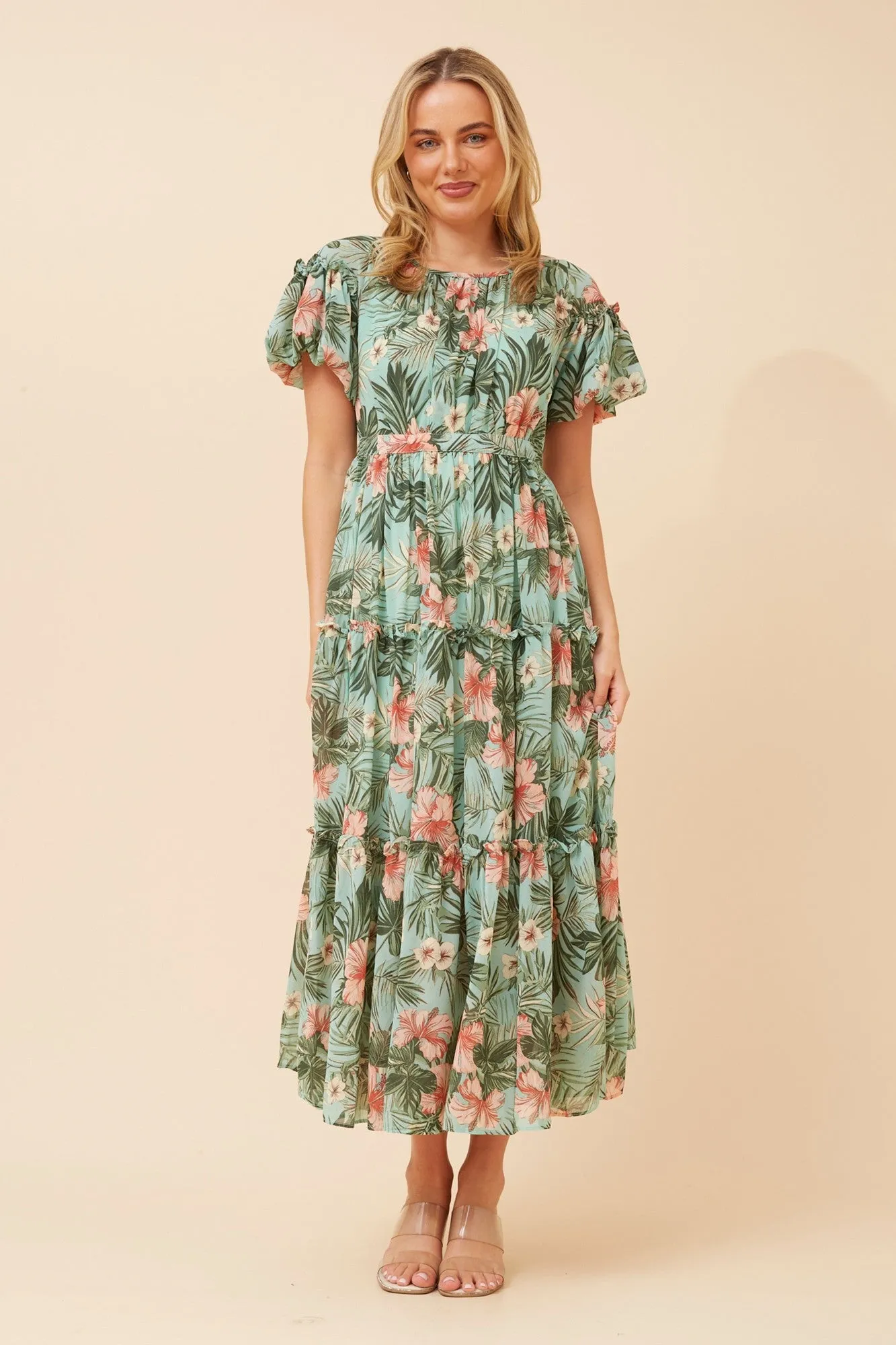 VELDIS FLORAL MAXI DRESS Boho Aesthetic Fall Fashion