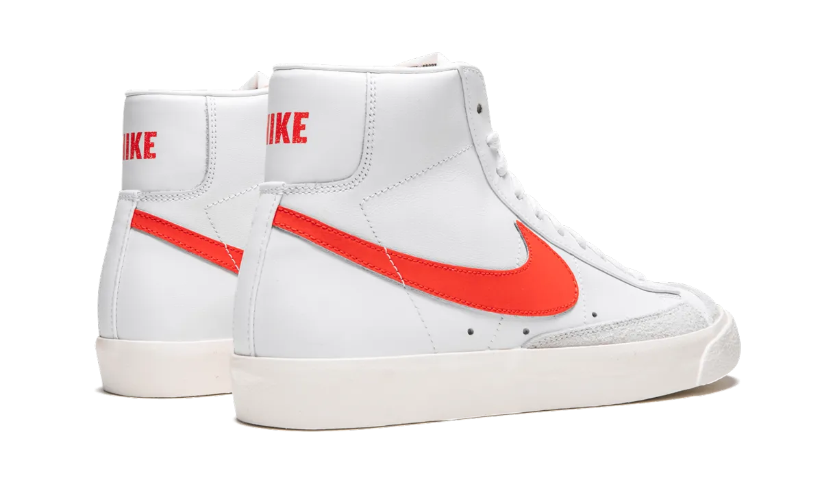 Blazer Mid 77 VNTG "Habanero Red" Shear Reduction Tech functional shoe utility