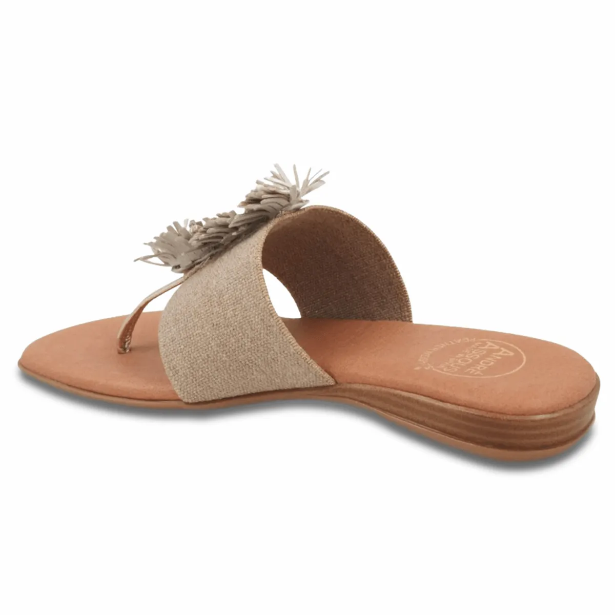 Andre Assous Women's Novalee Beige Platino Move Comfort