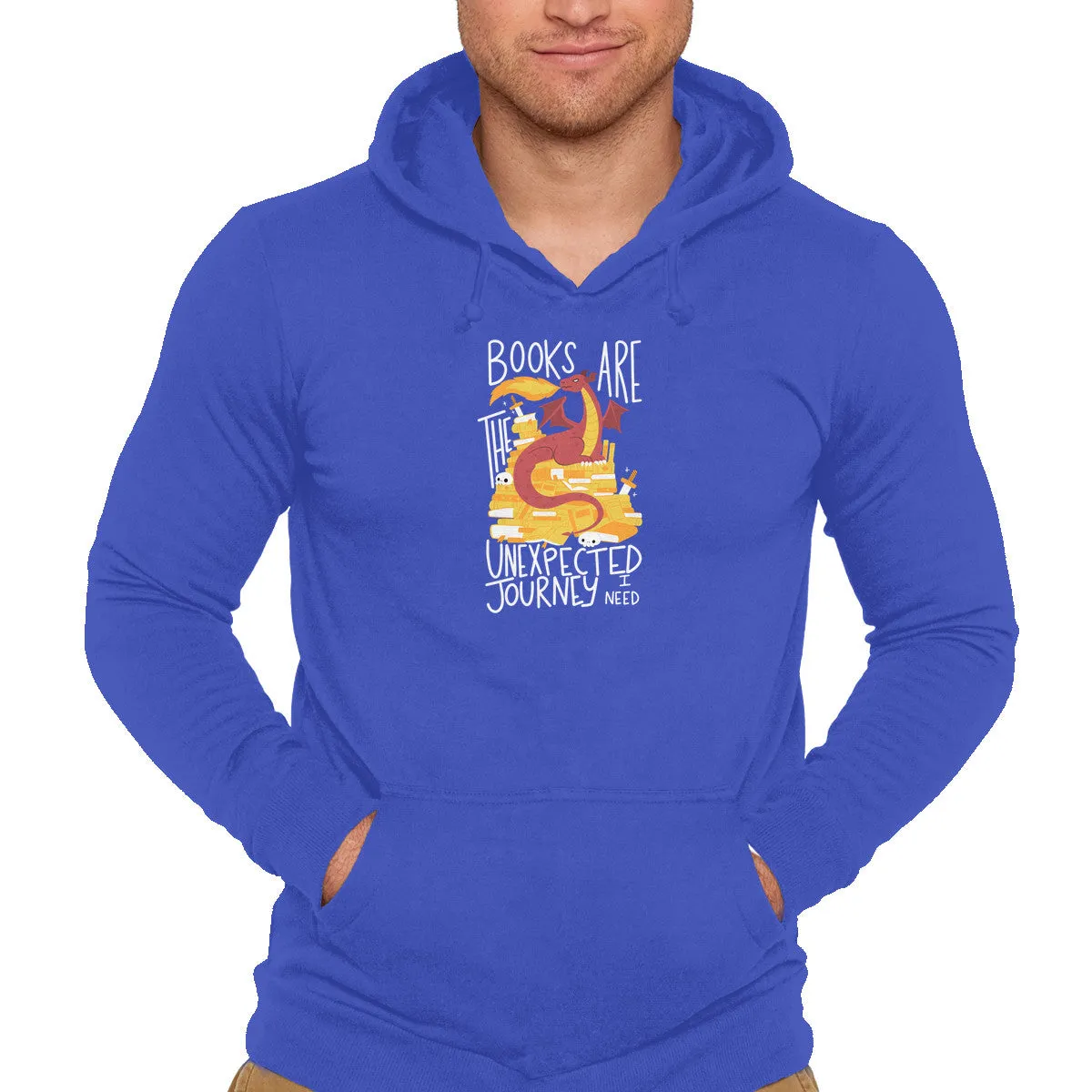 Premium Hoodie Eco Friendly Book Dragon