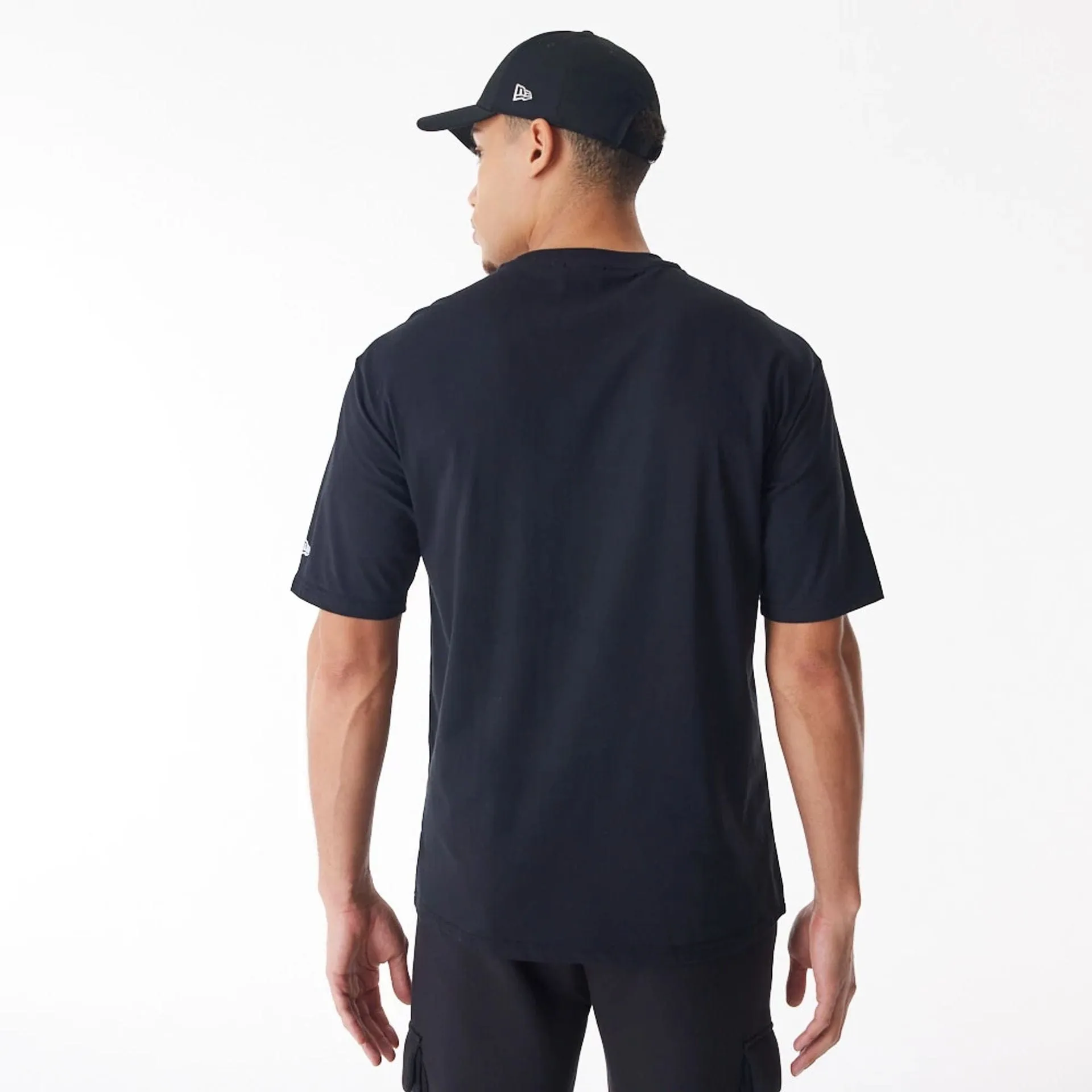 Boston Celtics NBA Flame Print Black Oversized T-Shirt Comfort and Breathable