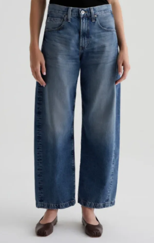 Hattie High Rise Barrel Slim Fit Design Smart Stretch