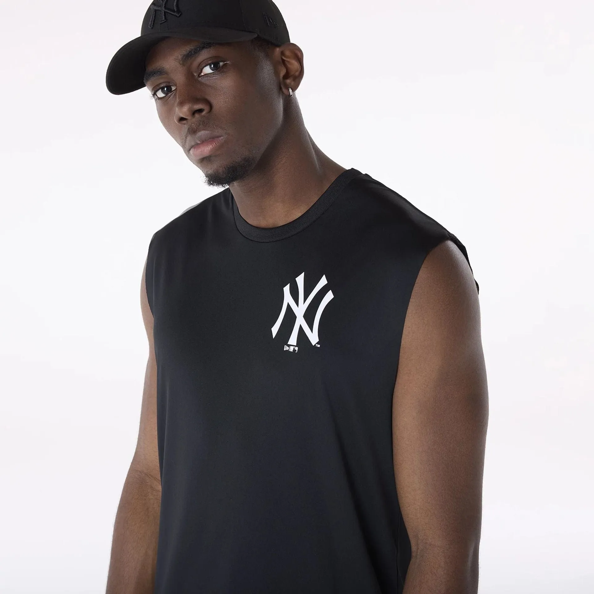 New York Yankees MLB Black Sleeveless Vest Breathable Comfort