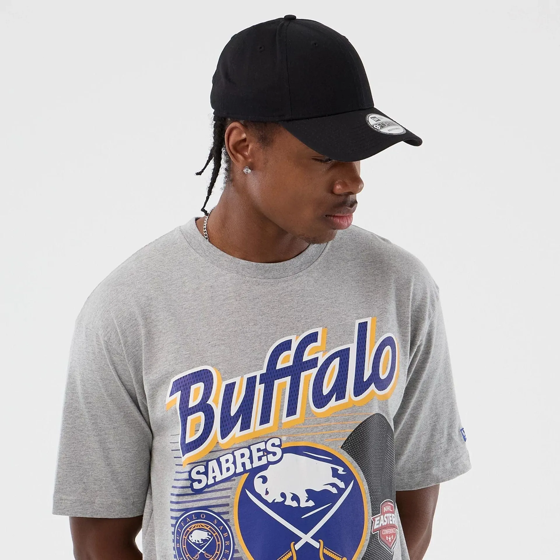 Buffalo Sabres NHL Sport Classic Grey T-Shirt sale season Side Vent Design
