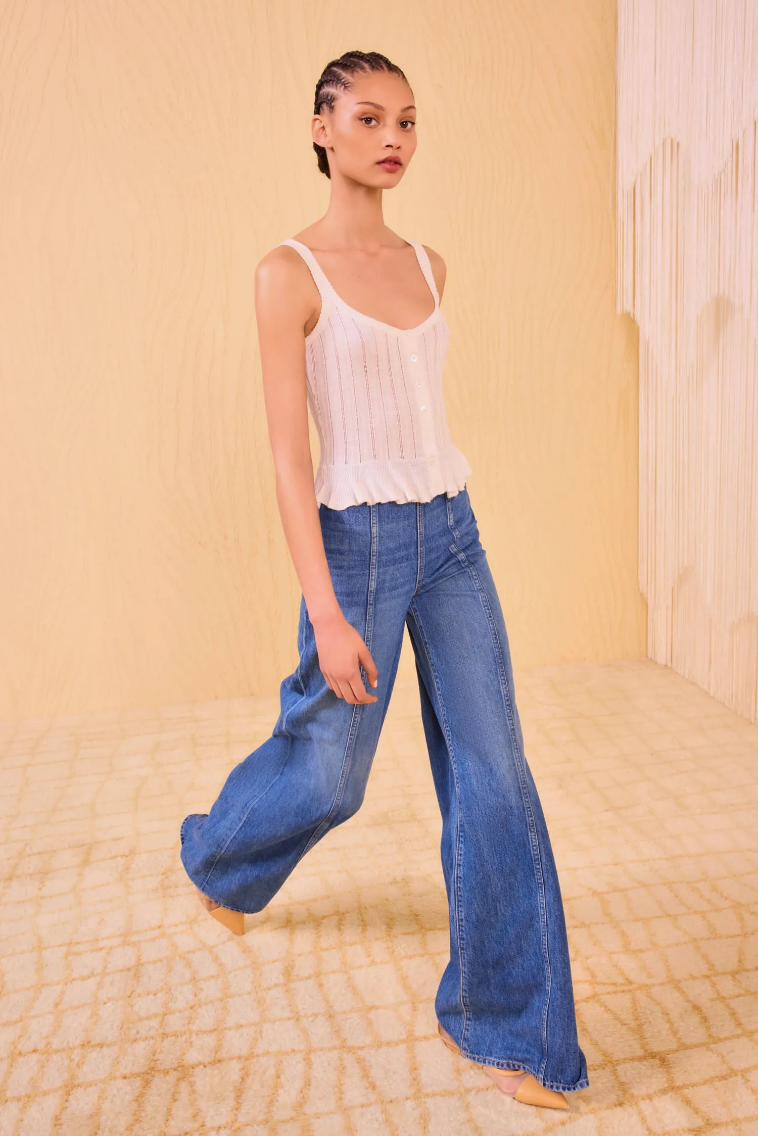 Callie Knit Camisole - Pristine Cozy Fashion