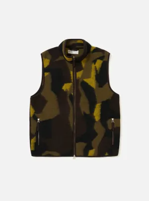 Soft Touch Camo Swede Fleece Climbing Gilet