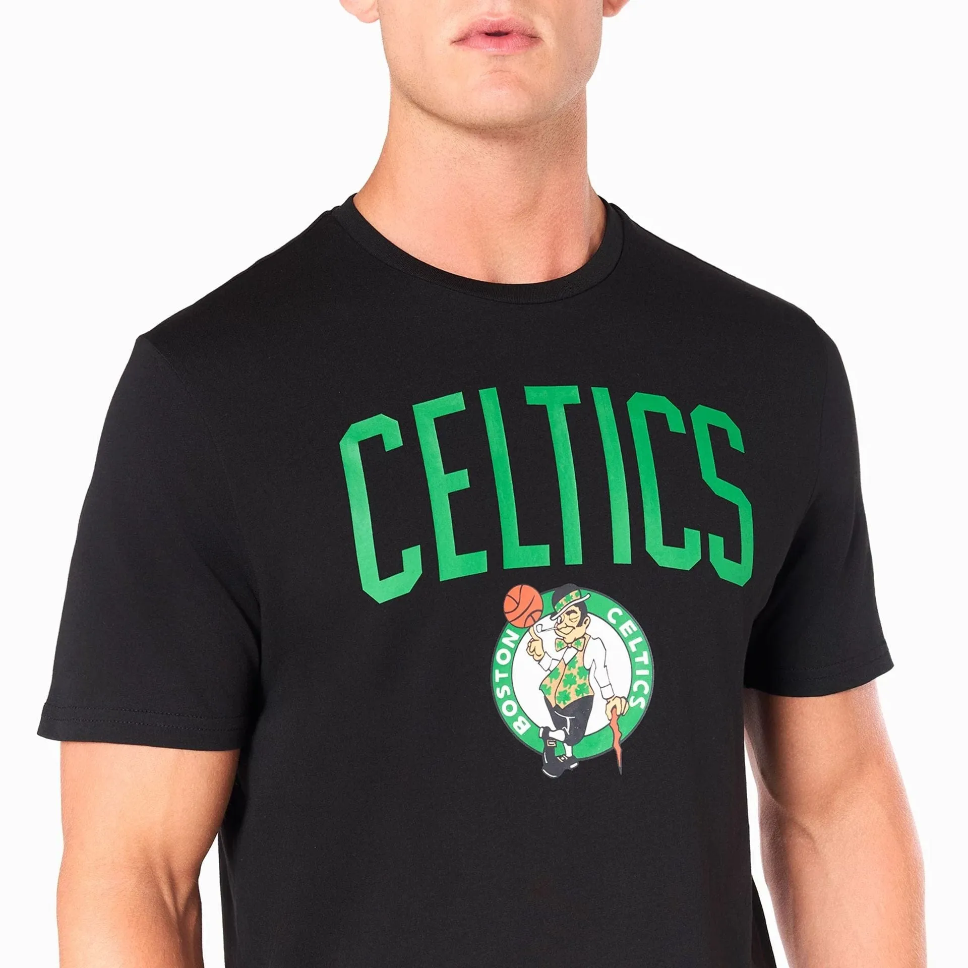 Men's Top Rated Boston Celtics NBA Black T-Shirt