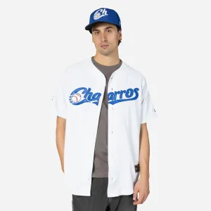 Sleek Layer Charros De Jalisco Mexico LMB On Field White On-Field Jersey