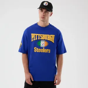 Comfort Flex Pittsburgh Steelers NFL International Series Games Blue Oversized T-Shirt