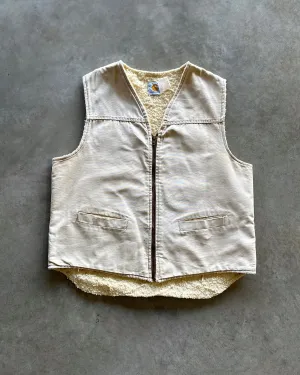 1980s Carhartt Vest (M) Reused Cloth Insulated Lining
