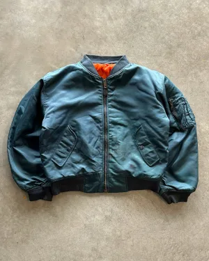 Temperature Regulating Fabric 1990s MA1 bomber jacket (M)
