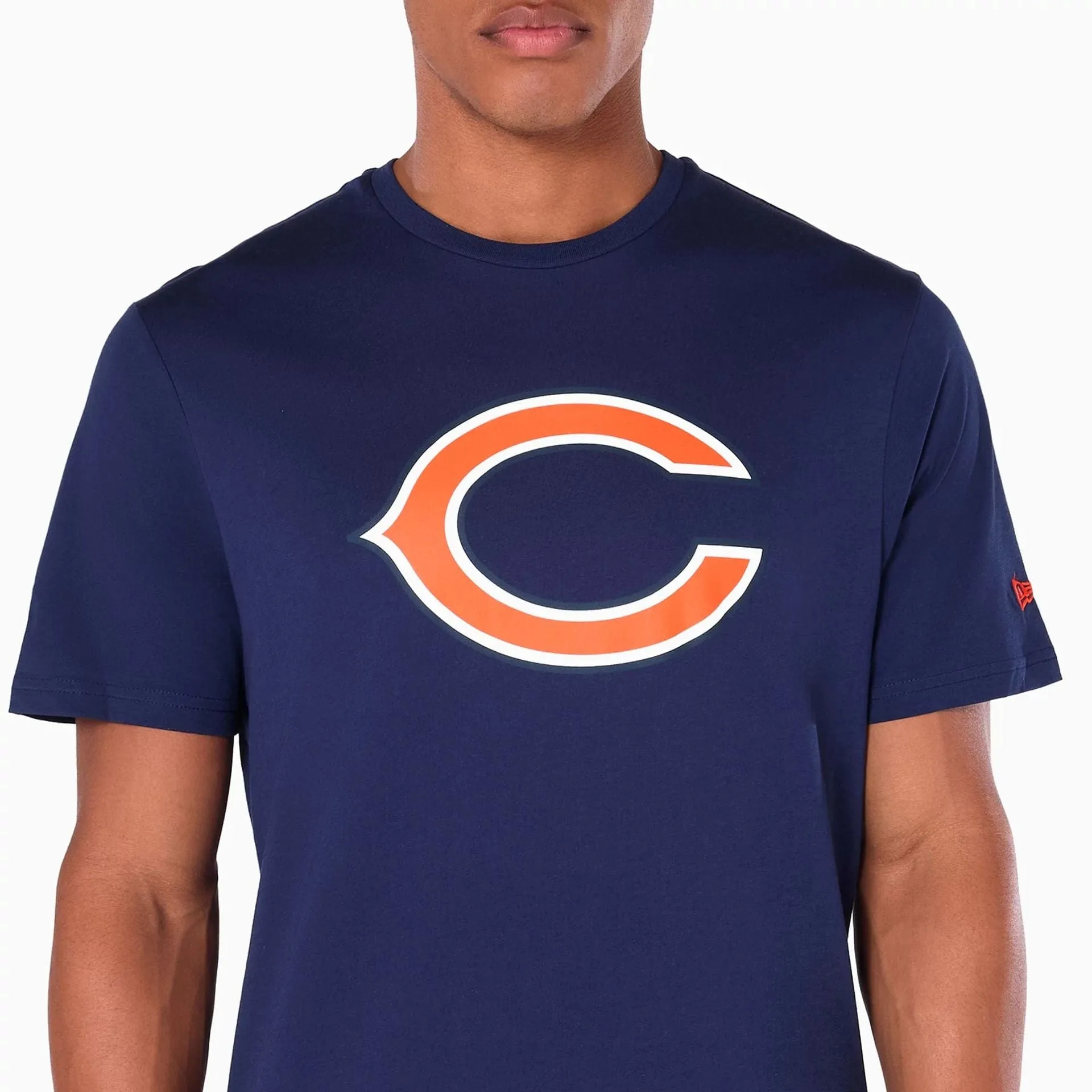 Chicago Bears NFL Navy T-Shirt Light Fashion Essential Look