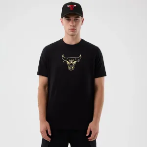 Chicago Bulls NBA Back To School Black T-Shirt Soft Knit
