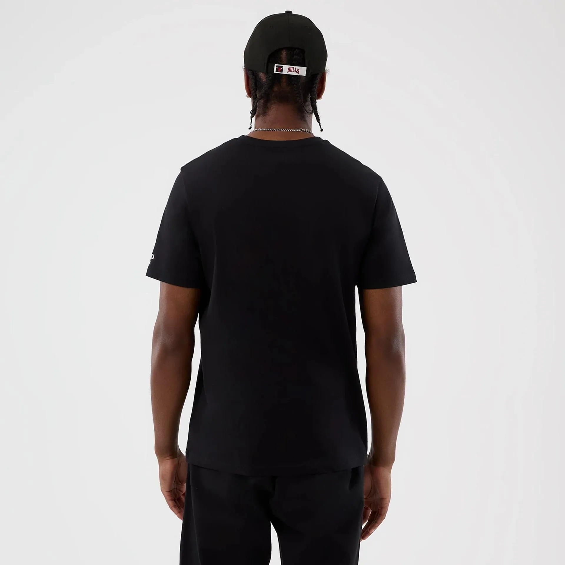 Breathable Performance Wear Chicago Bulls NBA Back To School Black T-Shirt