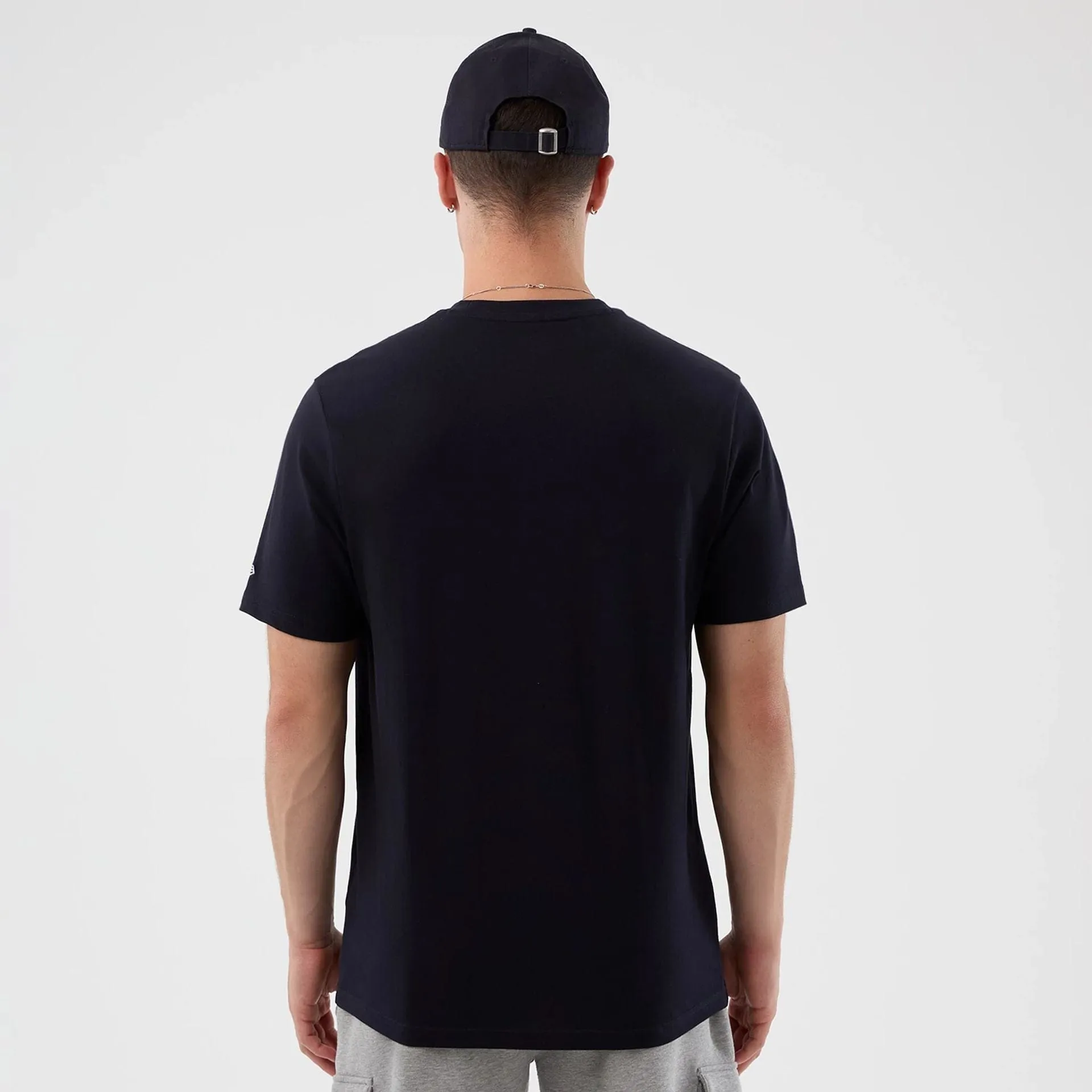 Chicago Bulls NBA Back To School Navy T-Shirt Casual Ease Garment Dyed Finish