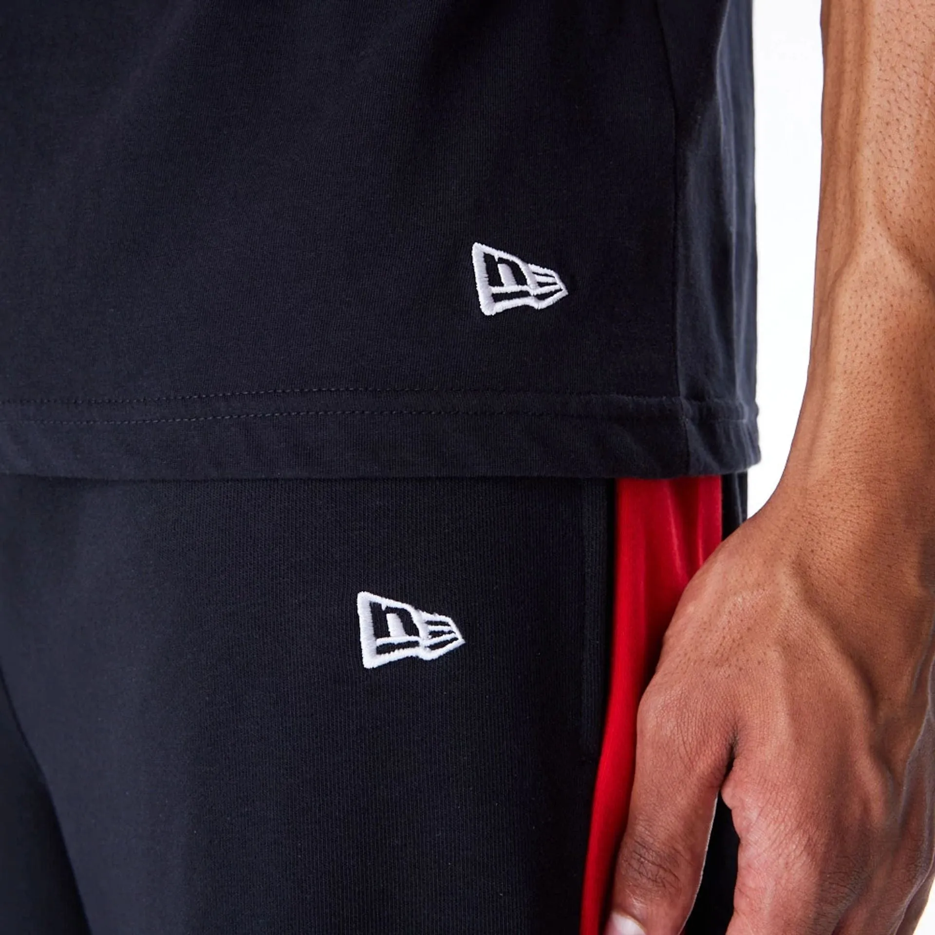 Smart Fashion Chicago Bulls NBA Panel Black Oversized T-Shirt